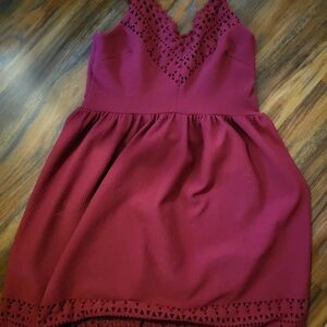Three Pink Hearts/Trixxi Short Red Dress